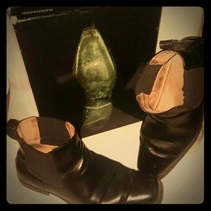 Italian leather boots